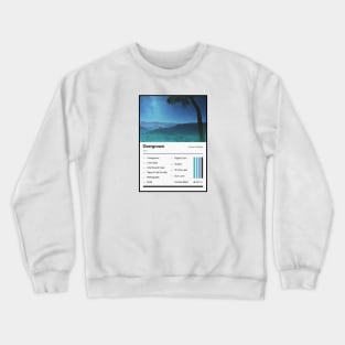 Overgrown Tracklist Crewneck Sweatshirt